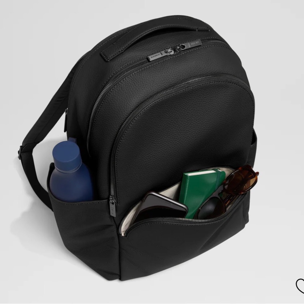 Away Leather Backpack - Picture 4 of 10